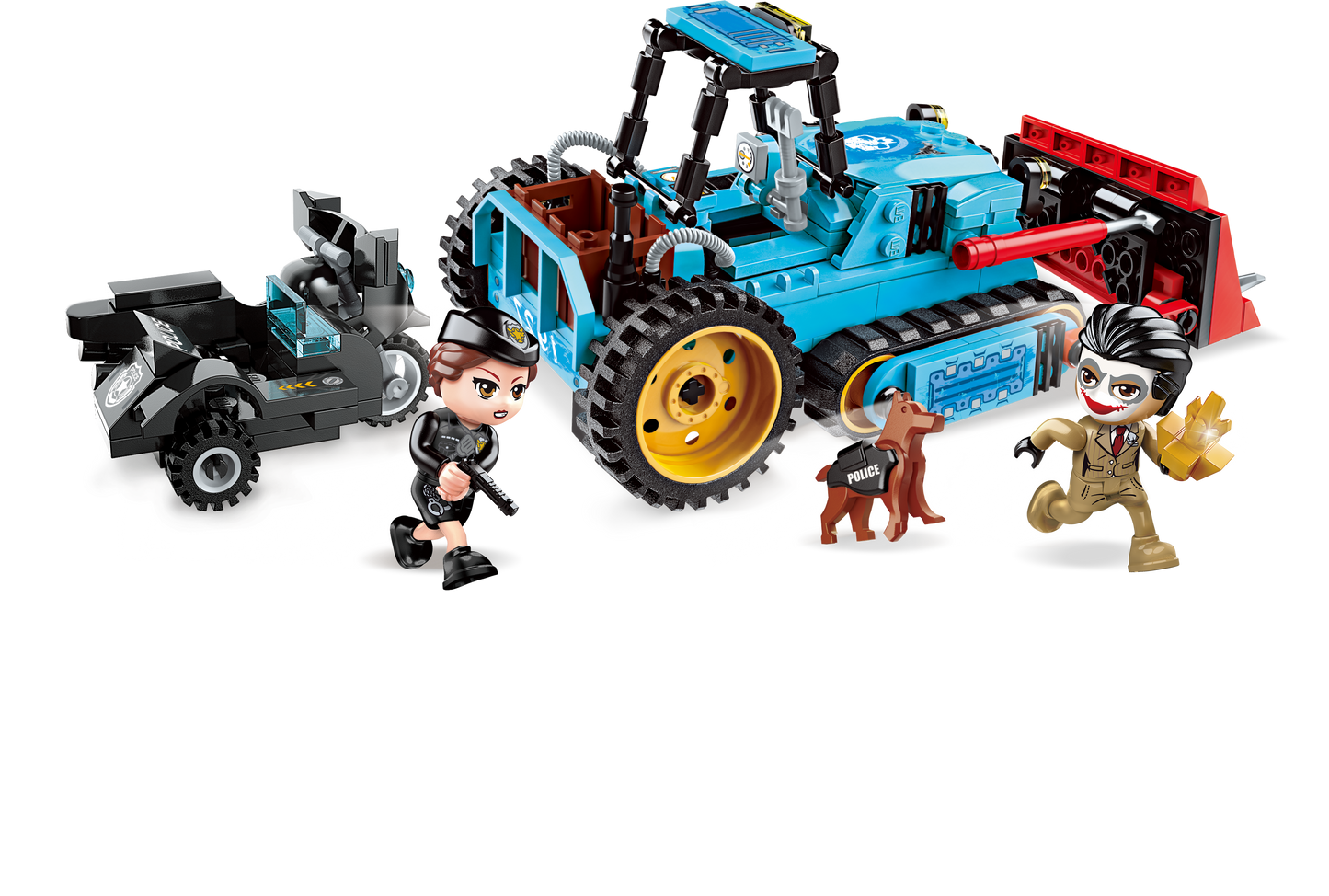 Police Toothed Bulldozer