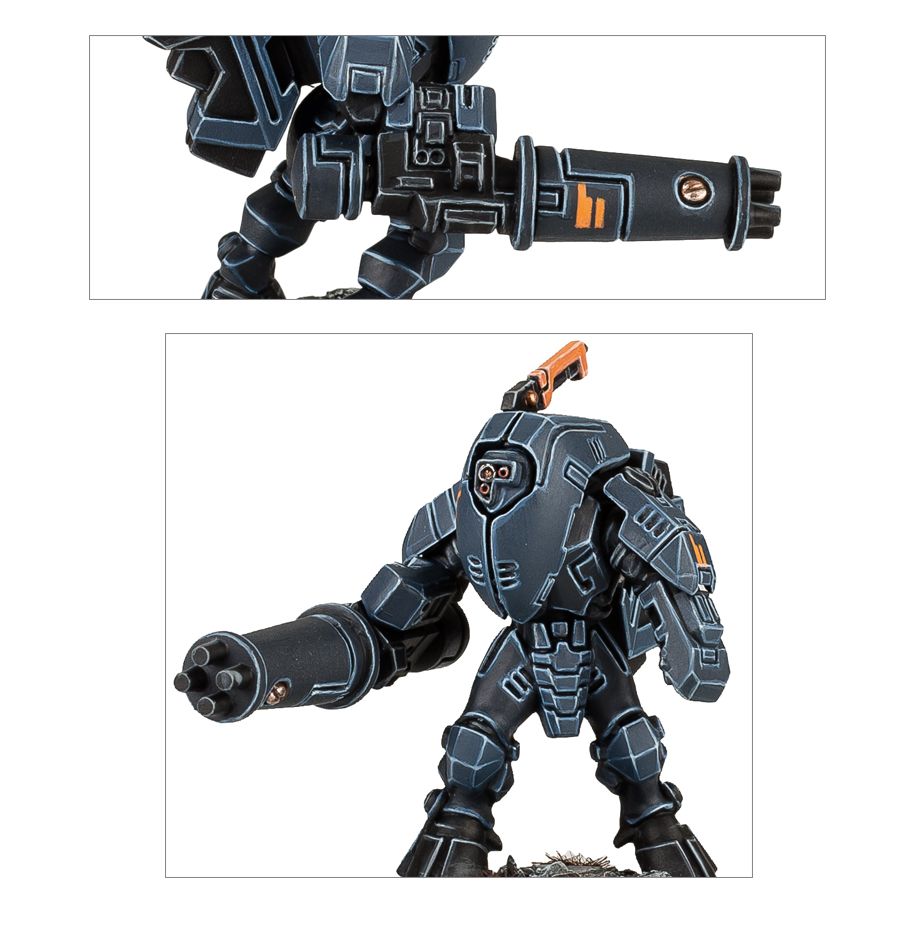 Tau Empire XV25 Stealth Battlesuits
