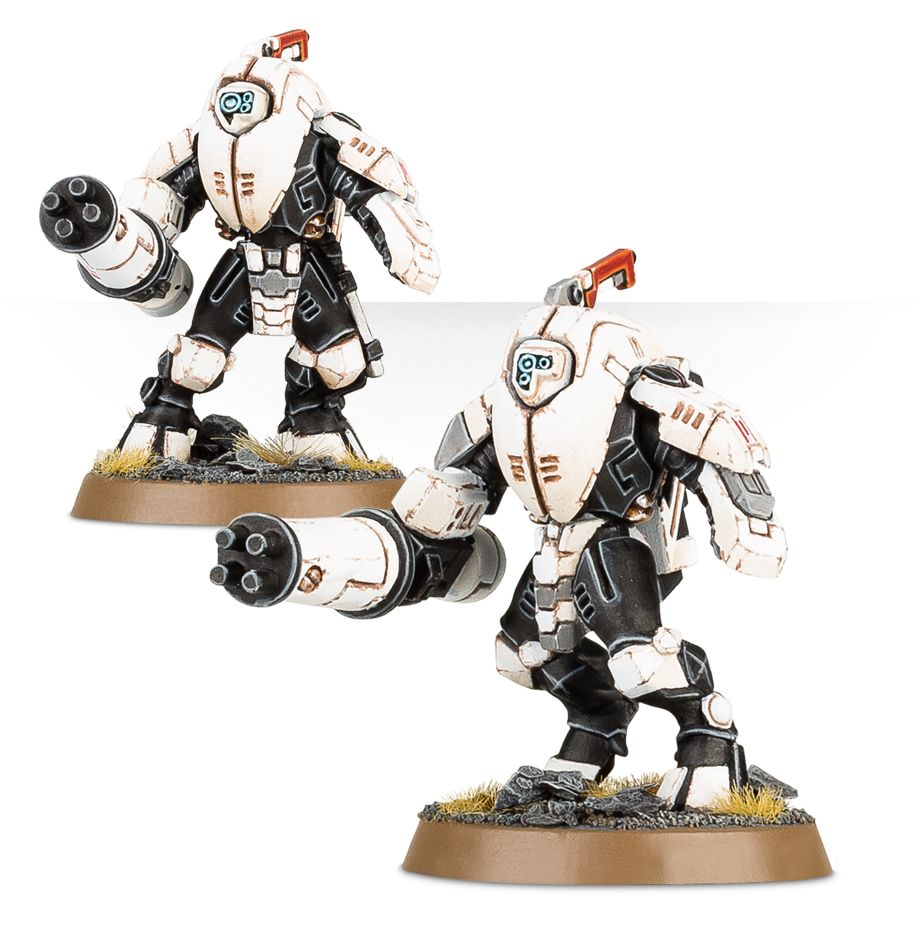 Tau Empire XV25 Stealth Battlesuits