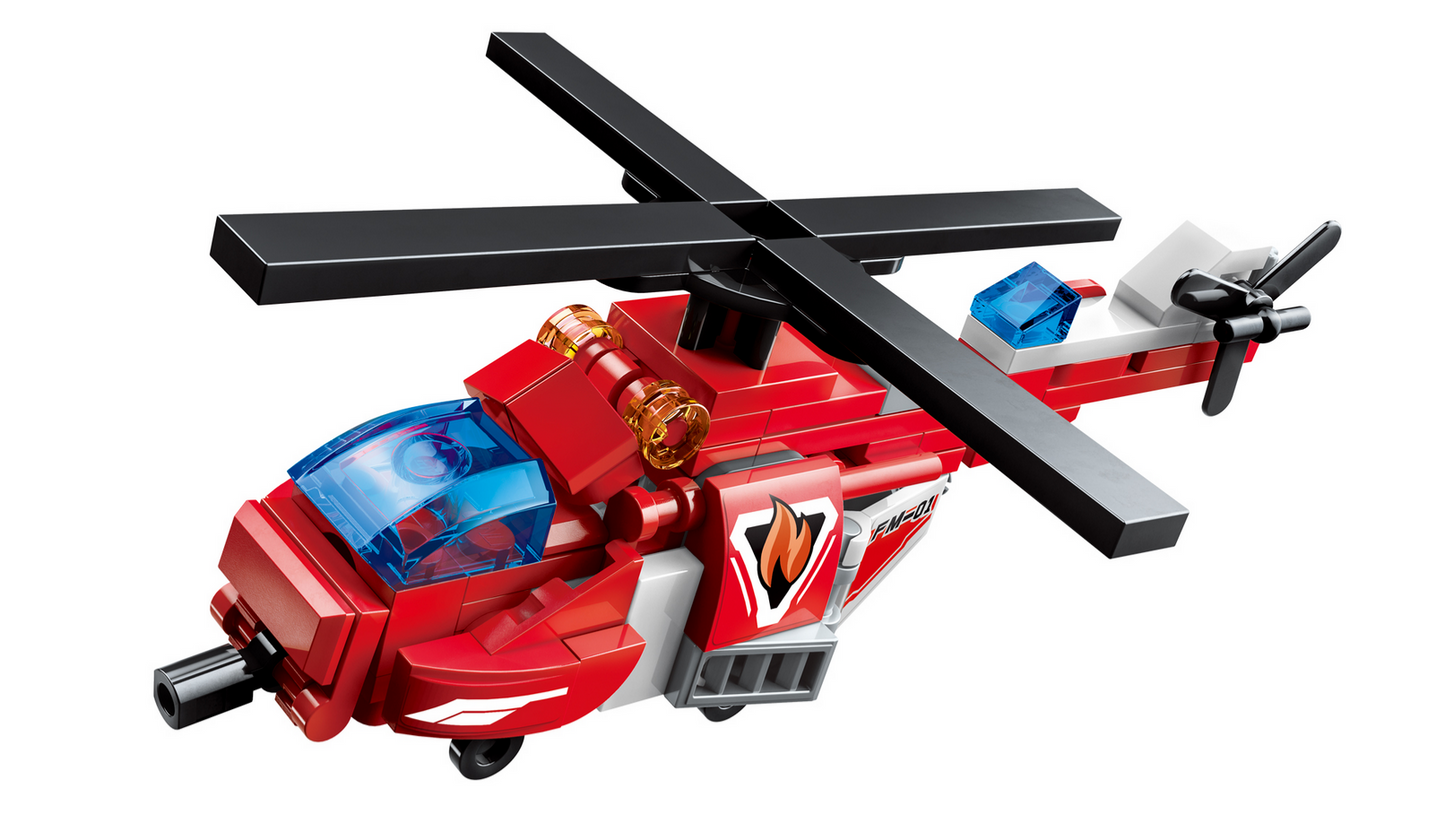 TransCollector Feuerwehr Hubschrauber